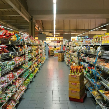 Stalls and product  display areas 